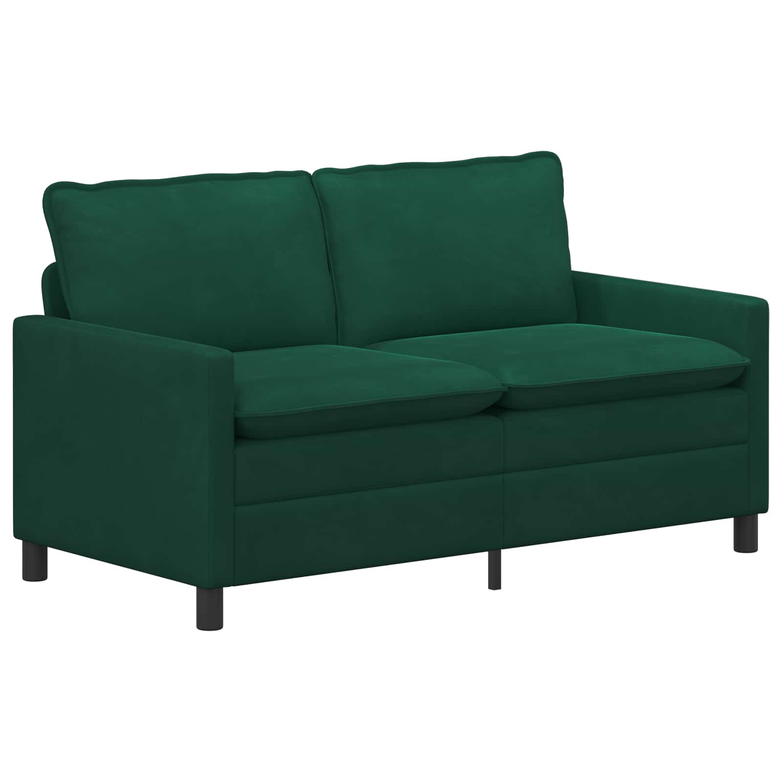 vidaXL Sofa Ciemnozielony 156 x 81 x 87,5 cm Welur
