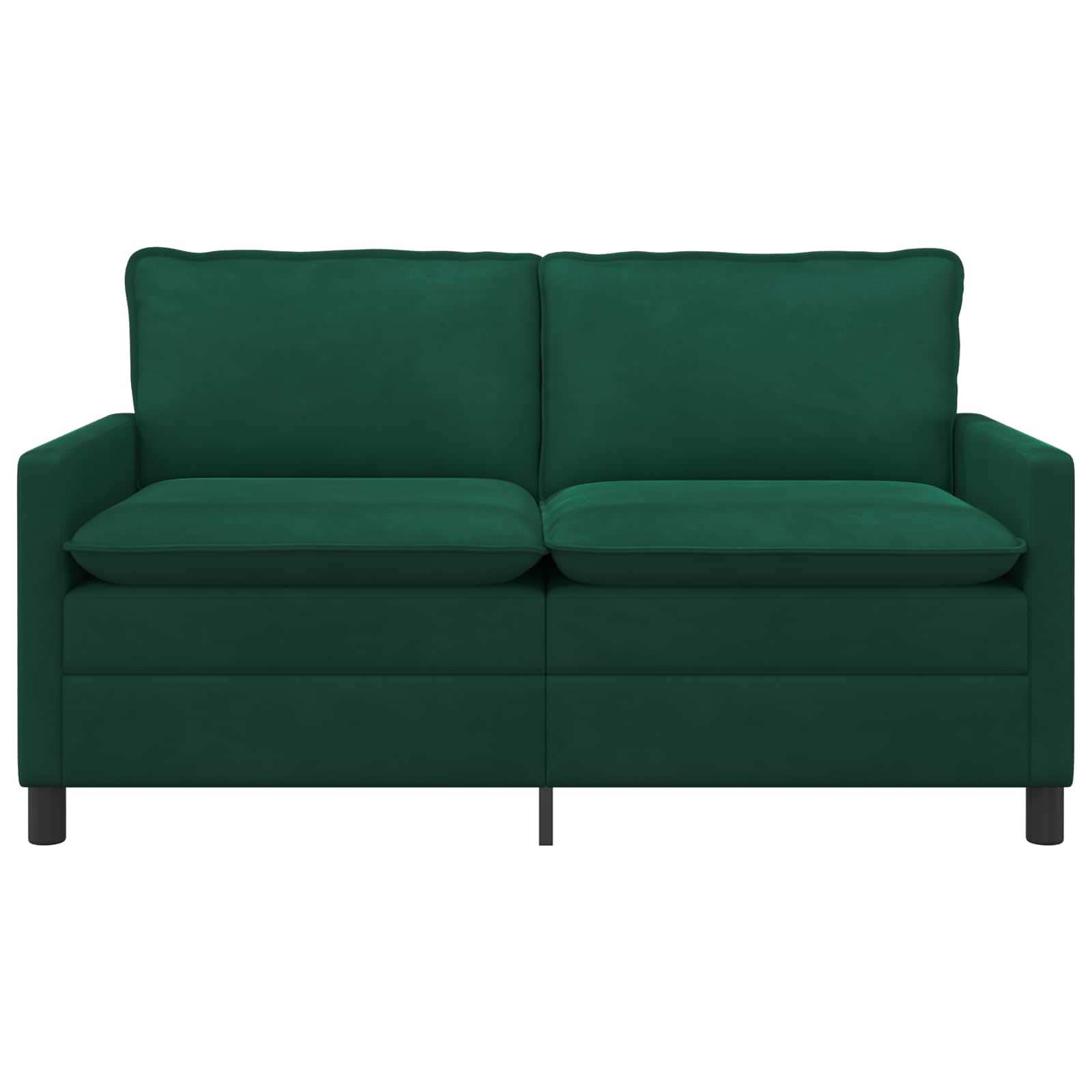 vidaXL Sofa Ciemnozielony 156 x 81 x 87,5 cm Welur