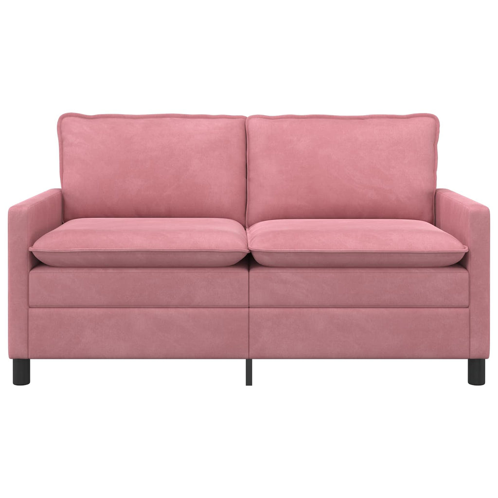vidaXL Sofa różowy 156 x 81 x 87,5 cm Welur