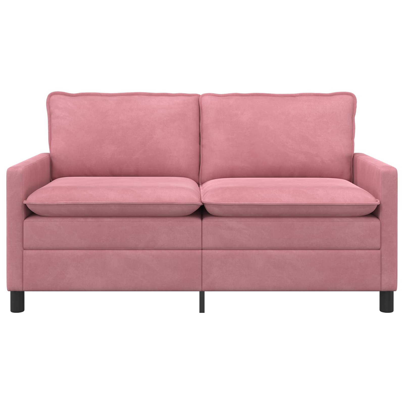 vidaXL Sofa różowy 156 x 81 x 87,5 cm Welur