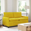vidaXL Sofa żółty 156 x 81 x 87,5 cm Welur