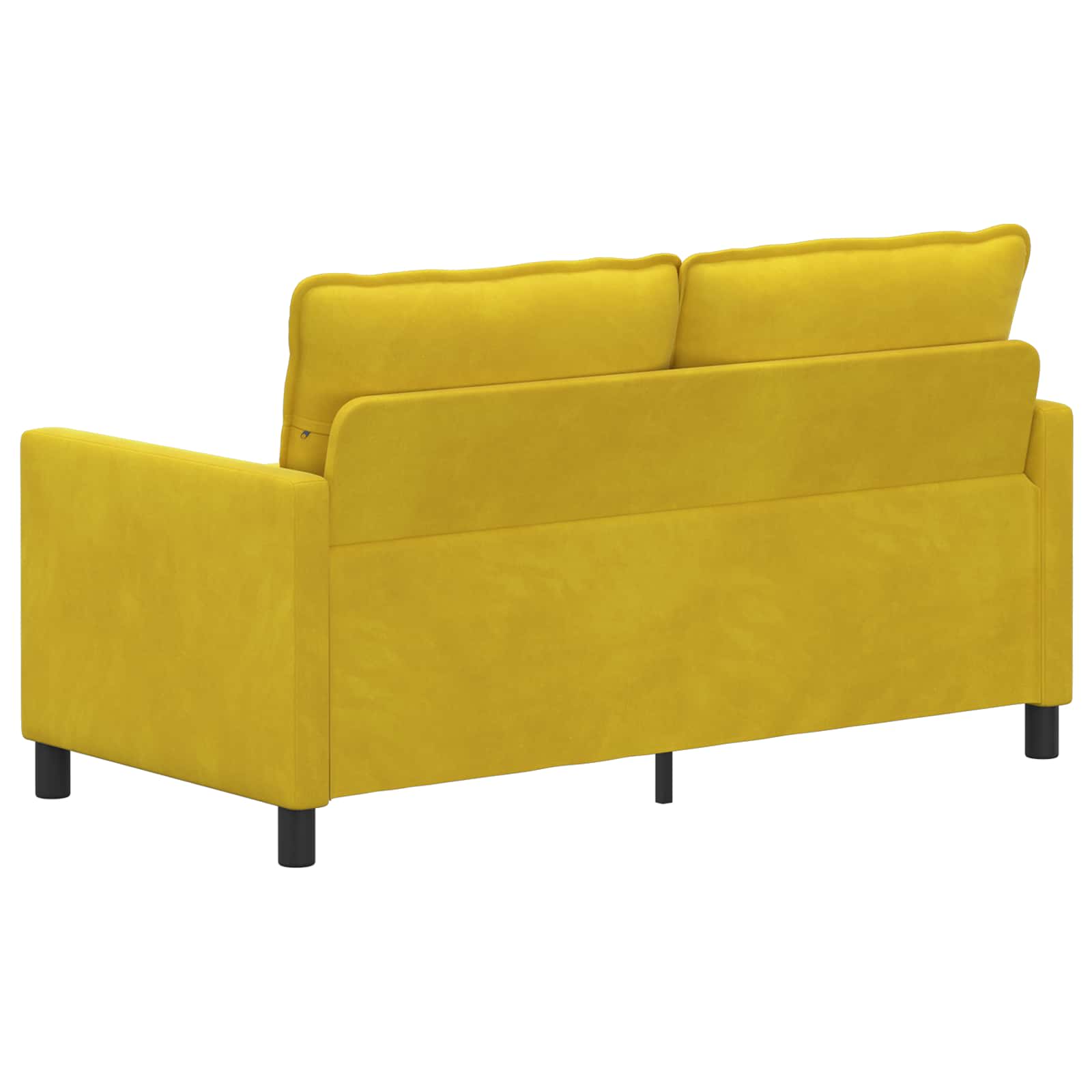 vidaXL Sofa żółty 156 x 81 x 87,5 cm Welur
