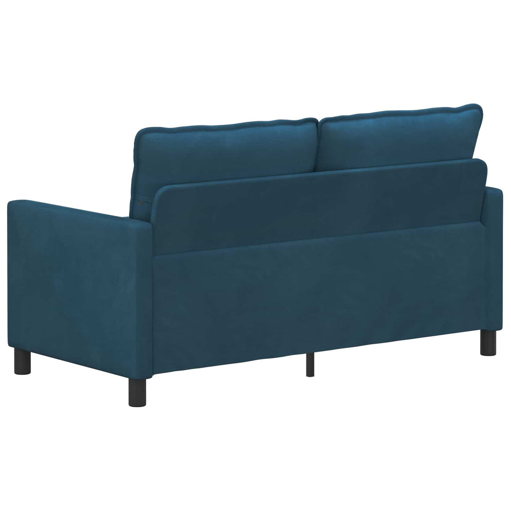 vidaXL Sofa niebieski 156 x 81 x 87,5 cm Welur