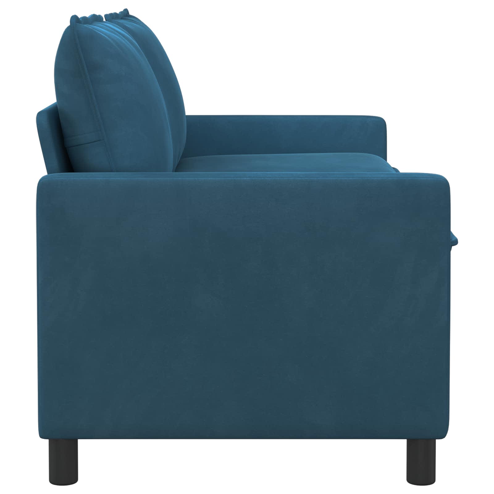 vidaXL Sofa niebieski 156 x 81 x 87,5 cm Welur