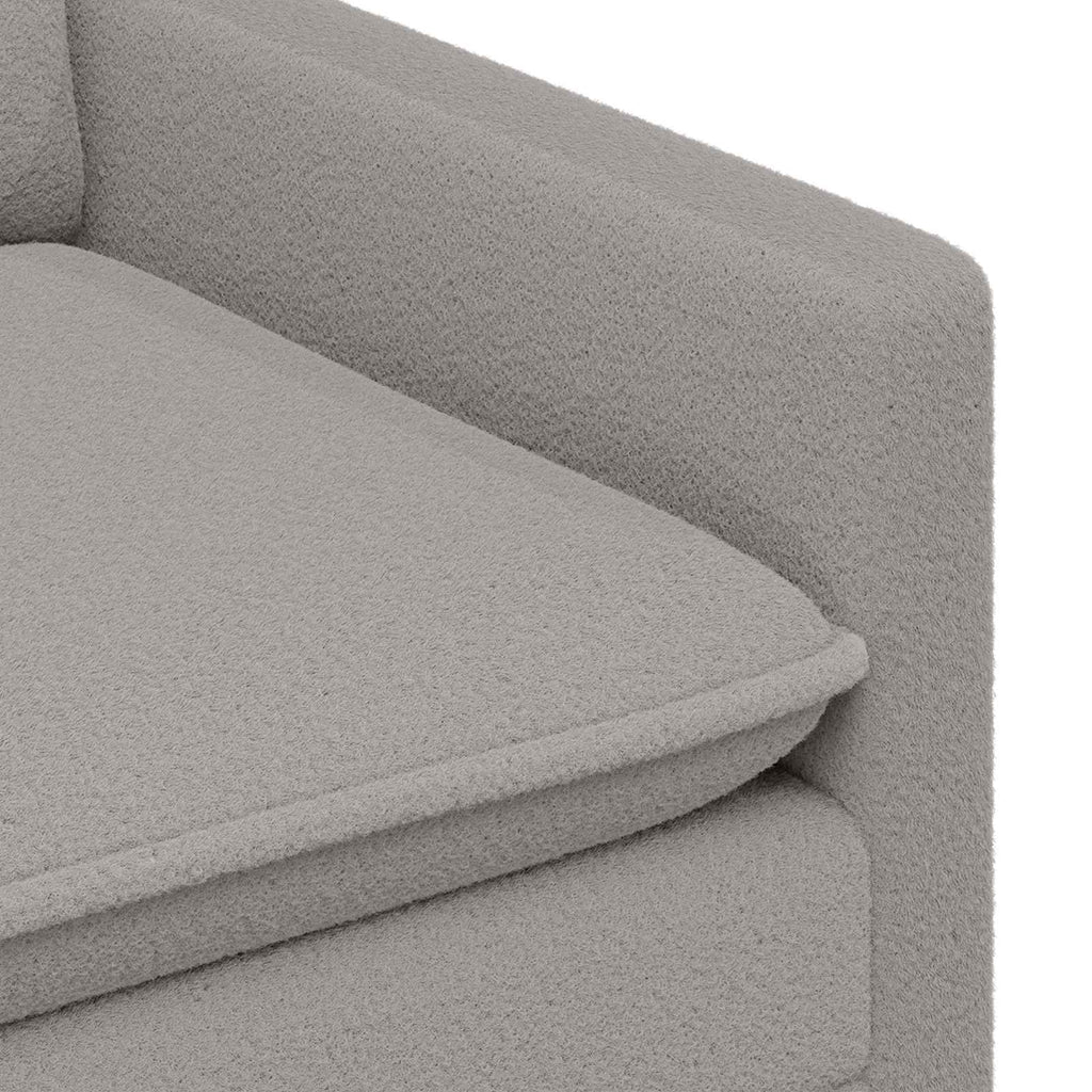 vidaXL Sofa jasnoszary 156 x 81 x 87,5 cm tkanina