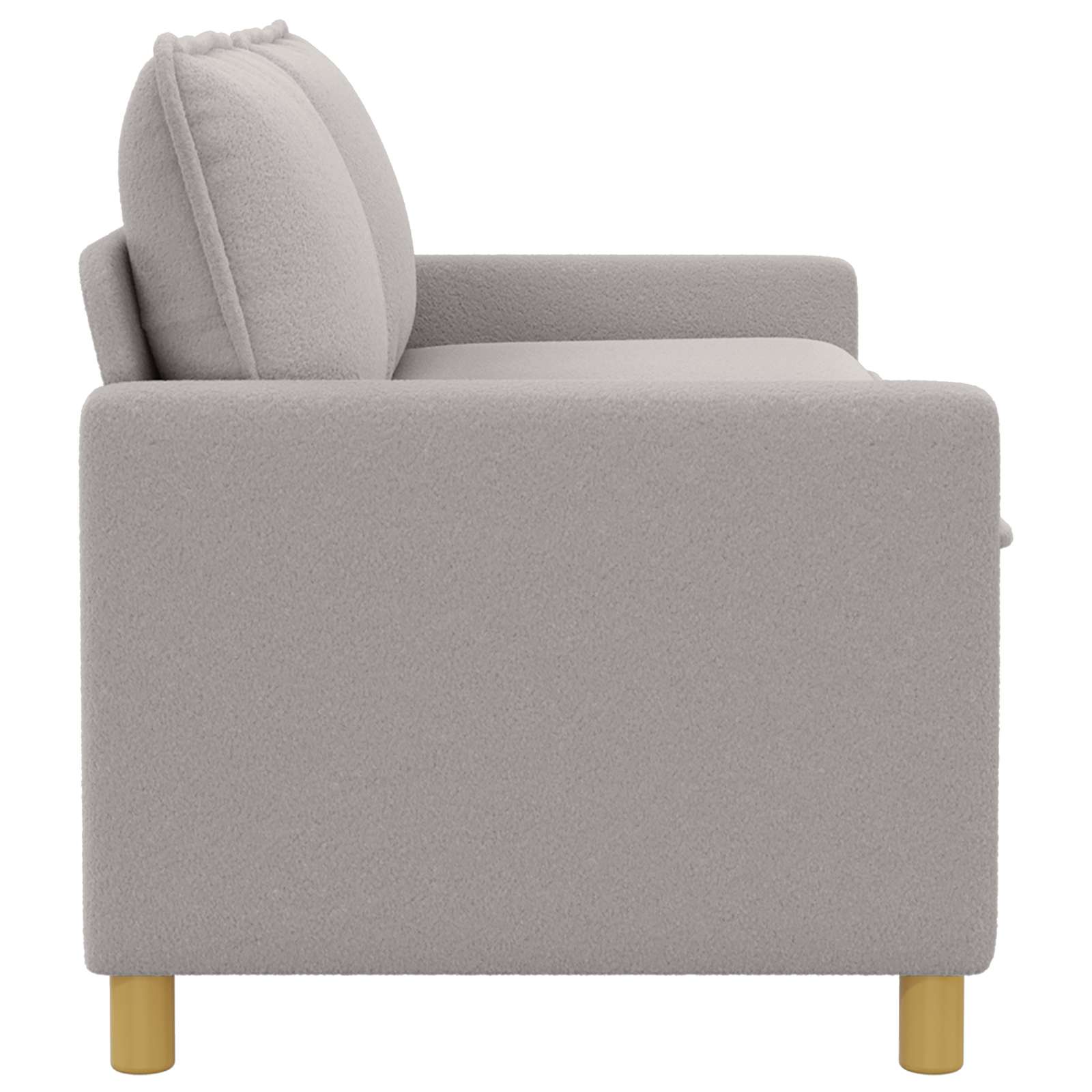 vidaXL Sofa jasnoszary 156 x 81 x 87,5 cm tkanina