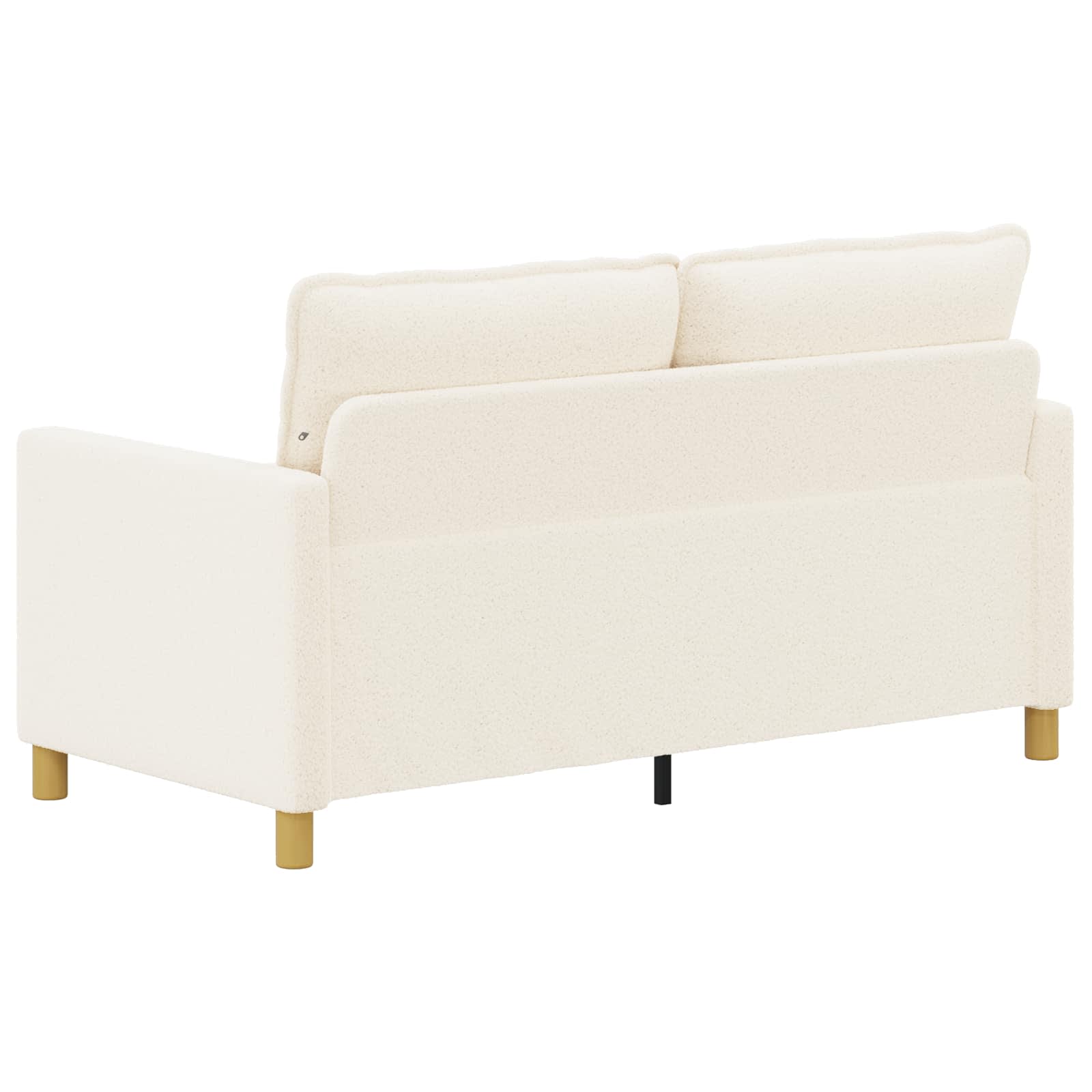 vidaXL Sofa kremowy 156 x 81 x 87,5 cm tkanina