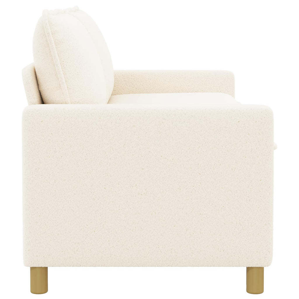 vidaXL Sofa kremowy 156 x 81 x 87,5 cm tkanina