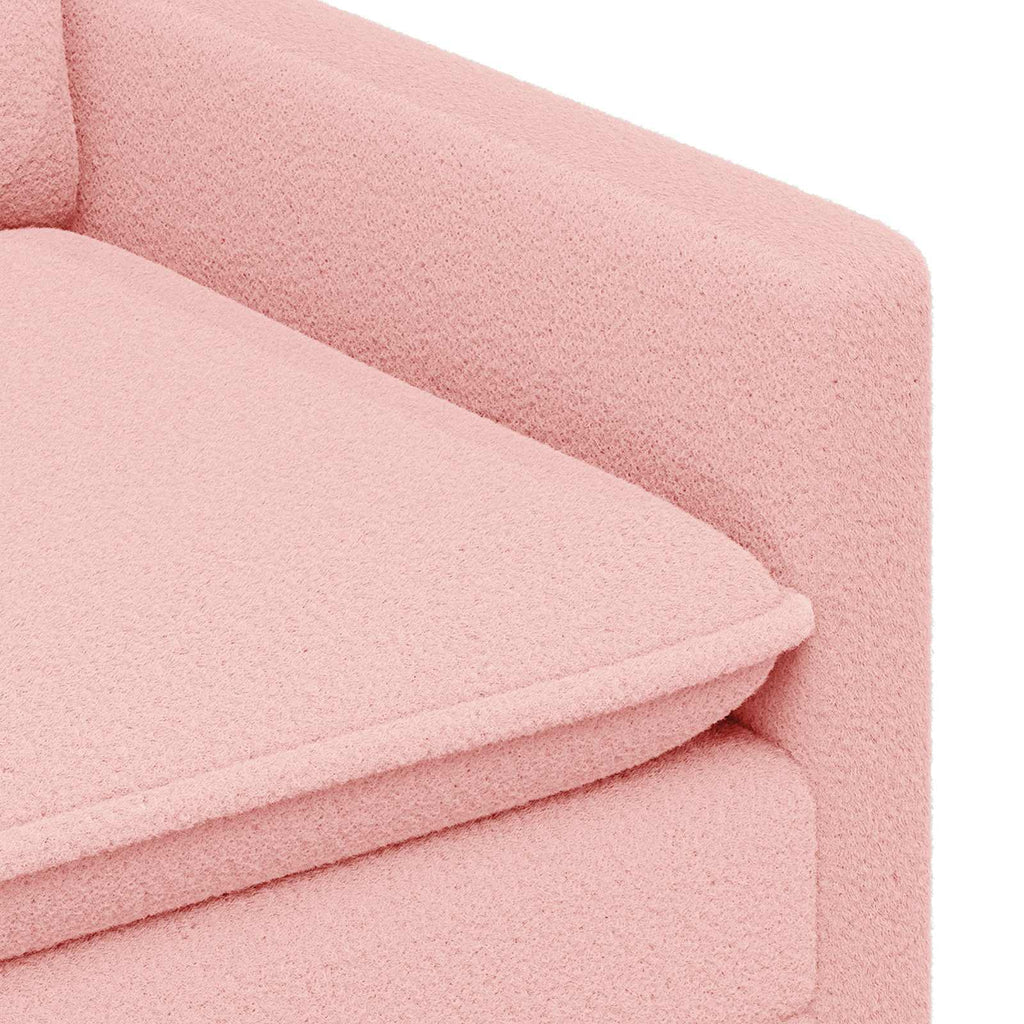vidaXL Sofa różowy 156 x 81 x 87,5 cm tkanina