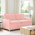 vidaXL Sofa różowy 156 x 81 x 87,5 cm tkanina