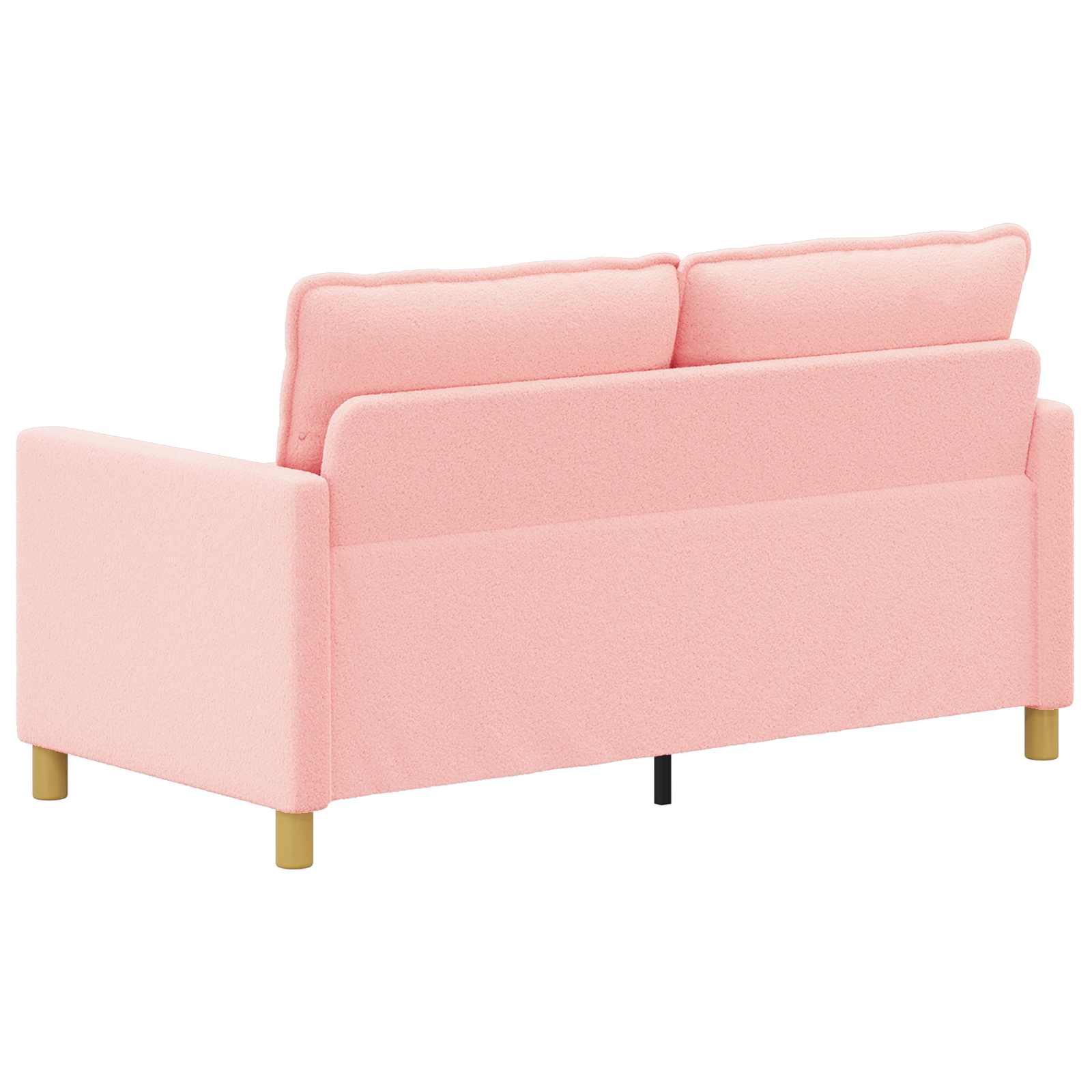 vidaXL Sofa różowy 156 x 81 x 87,5 cm tkanina