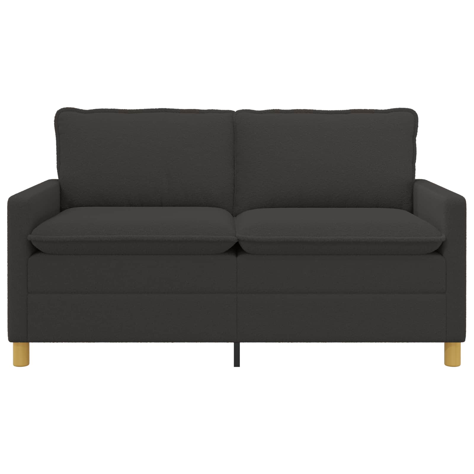 vidaXL Sofa ciemnoszary 156 x 81 x 87,5 cm tkanina