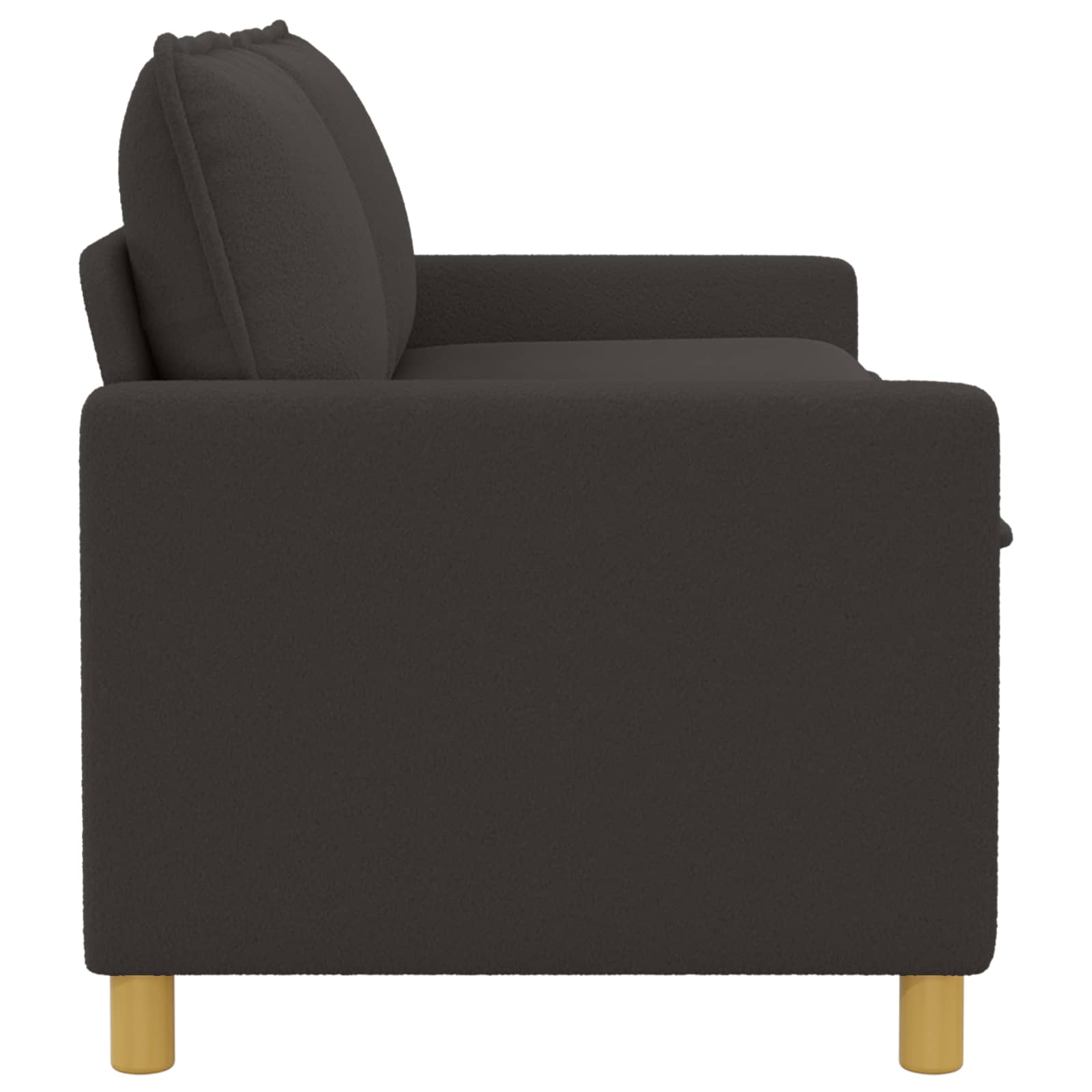 vidaXL Sofa ciemnoszary 156 x 81 x 87,5 cm tkanina
