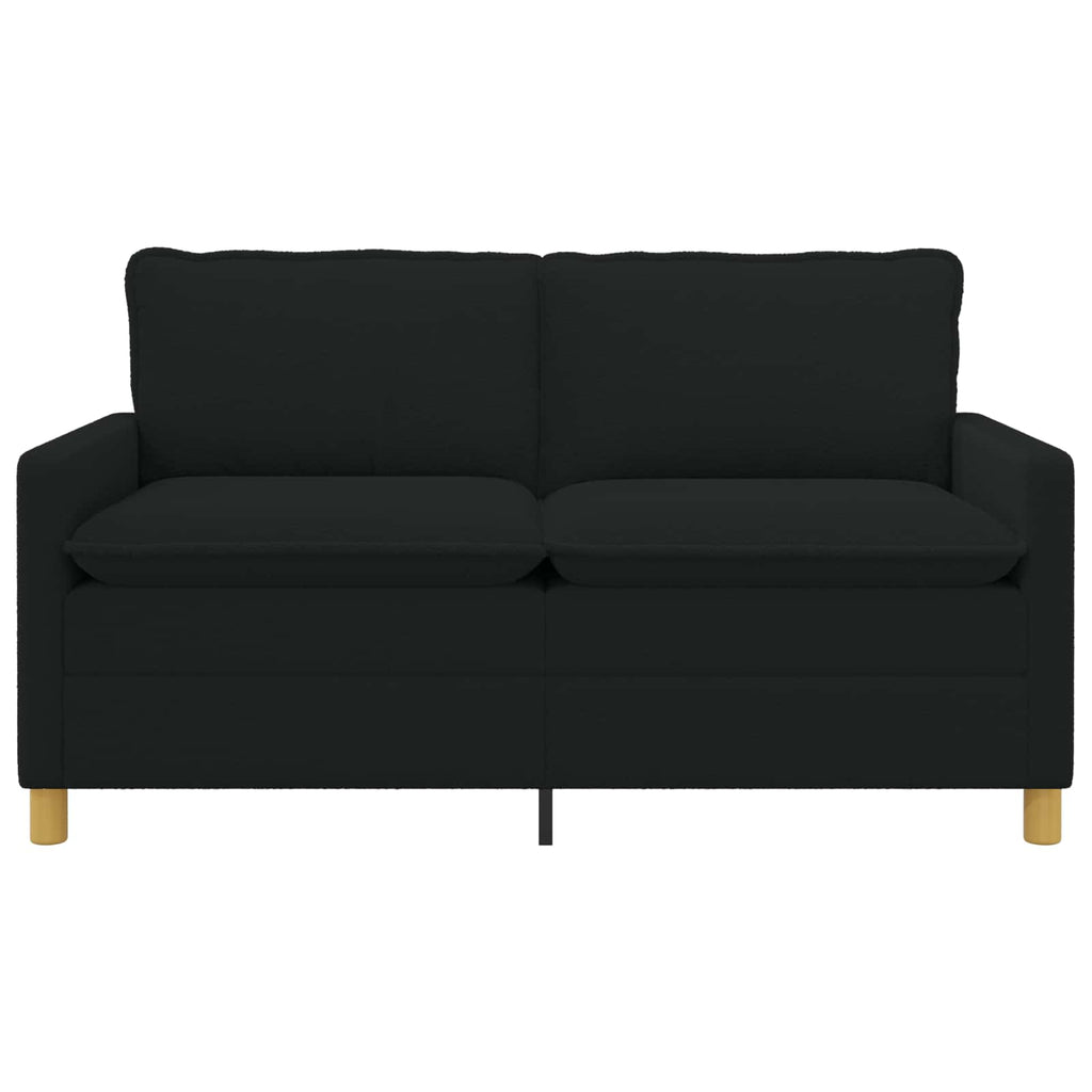 vidaXL Sofa Czarny 156 x 81 x 87,5 cm tkanina
