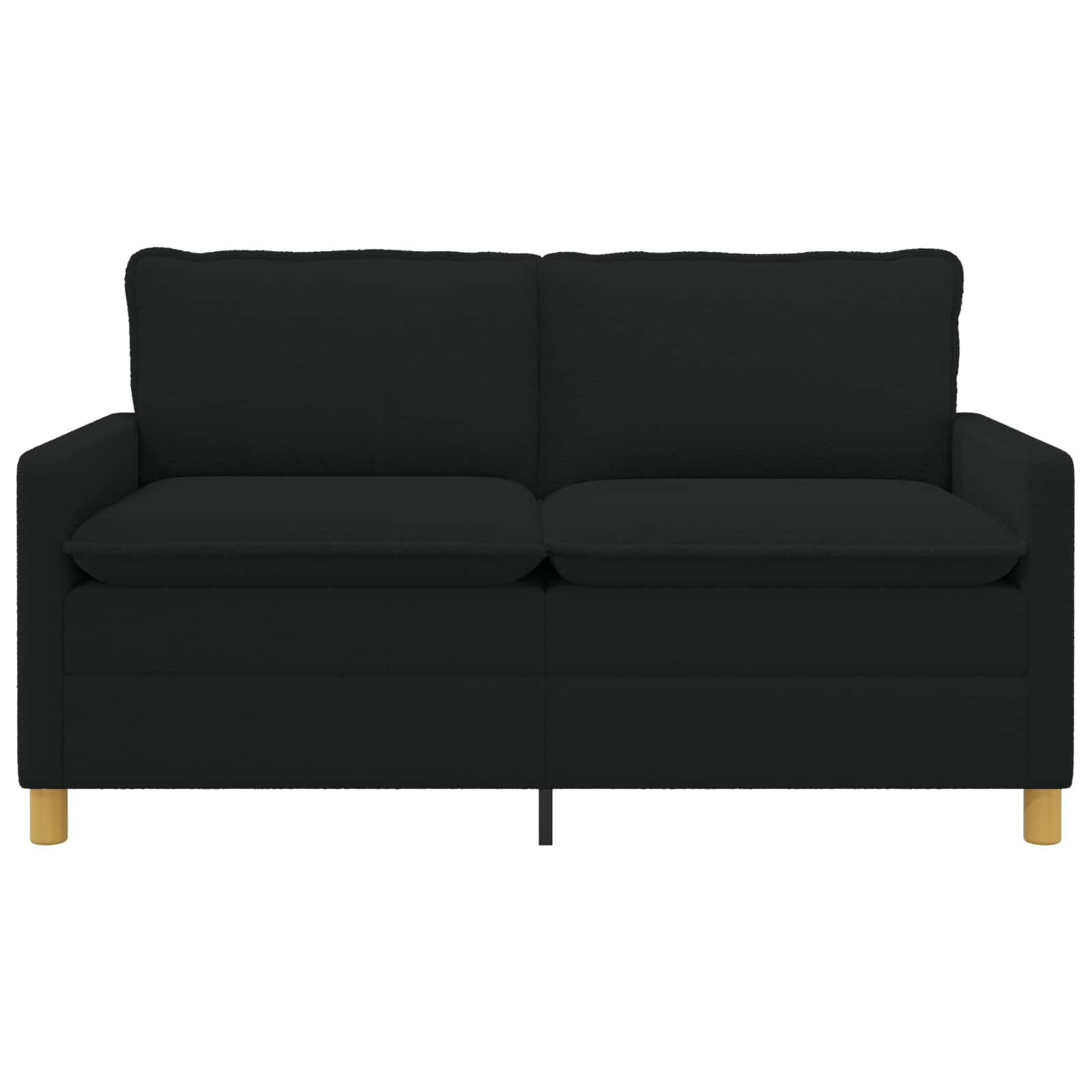 vidaXL Sofa Czarny 156 x 81 x 87,5 cm tkanina