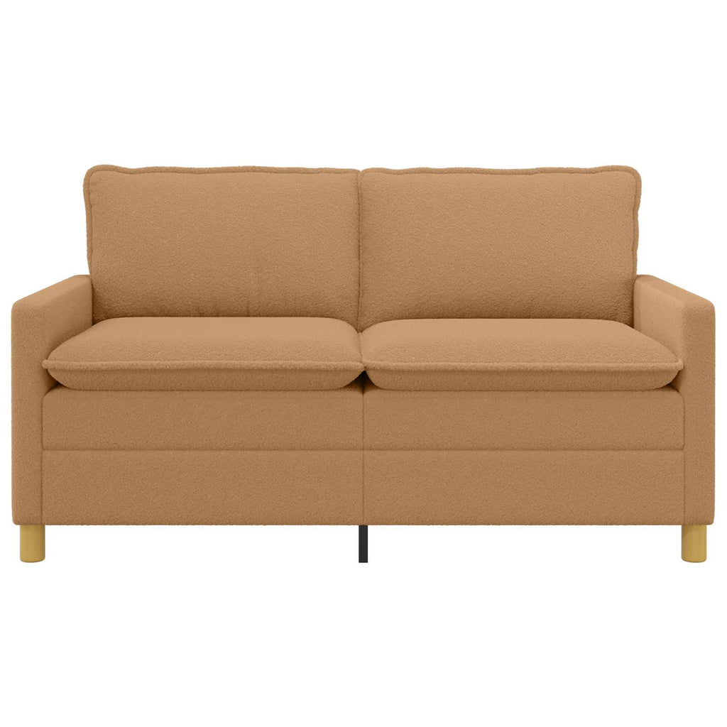 vidaXL Sofa Beżowy 156 x 81 x 87,5 cm tkanina