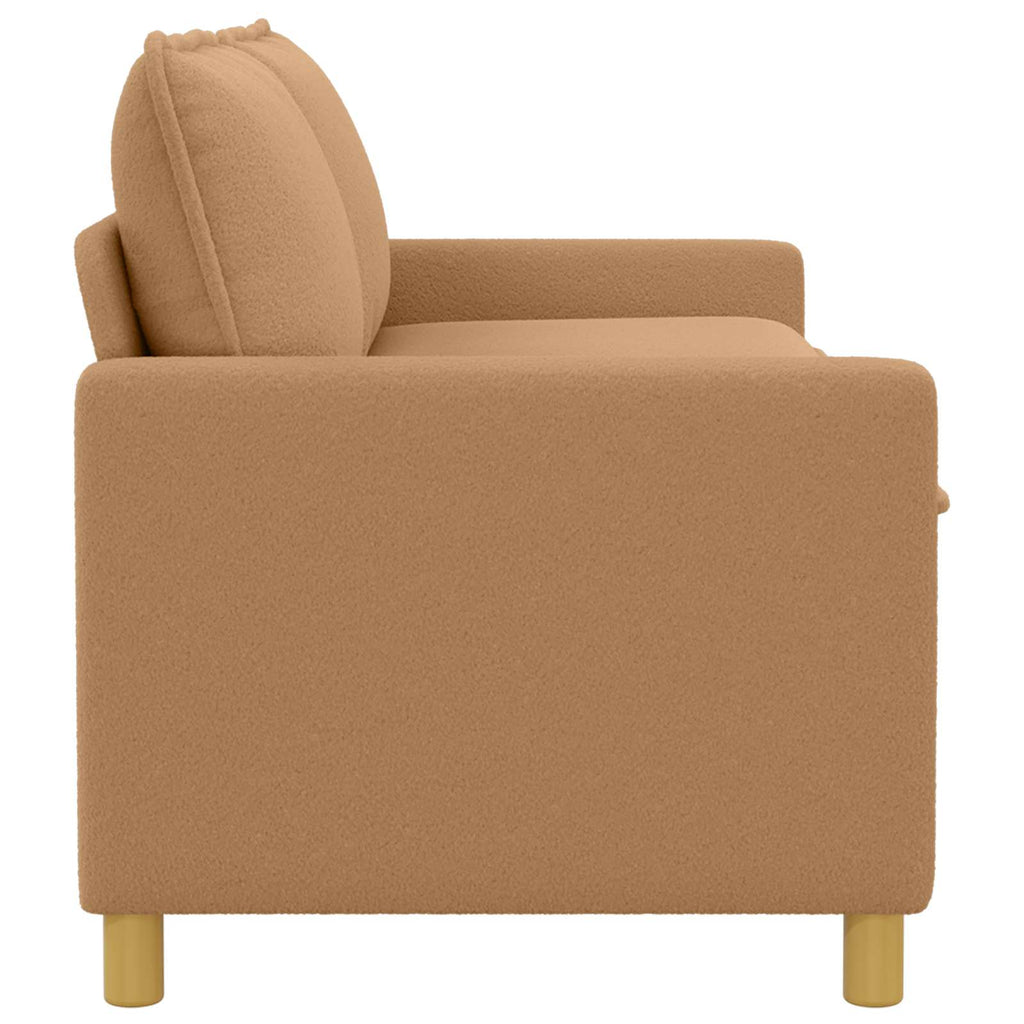 vidaXL Sofa Beżowy 156 x 81 x 87,5 cm tkanina