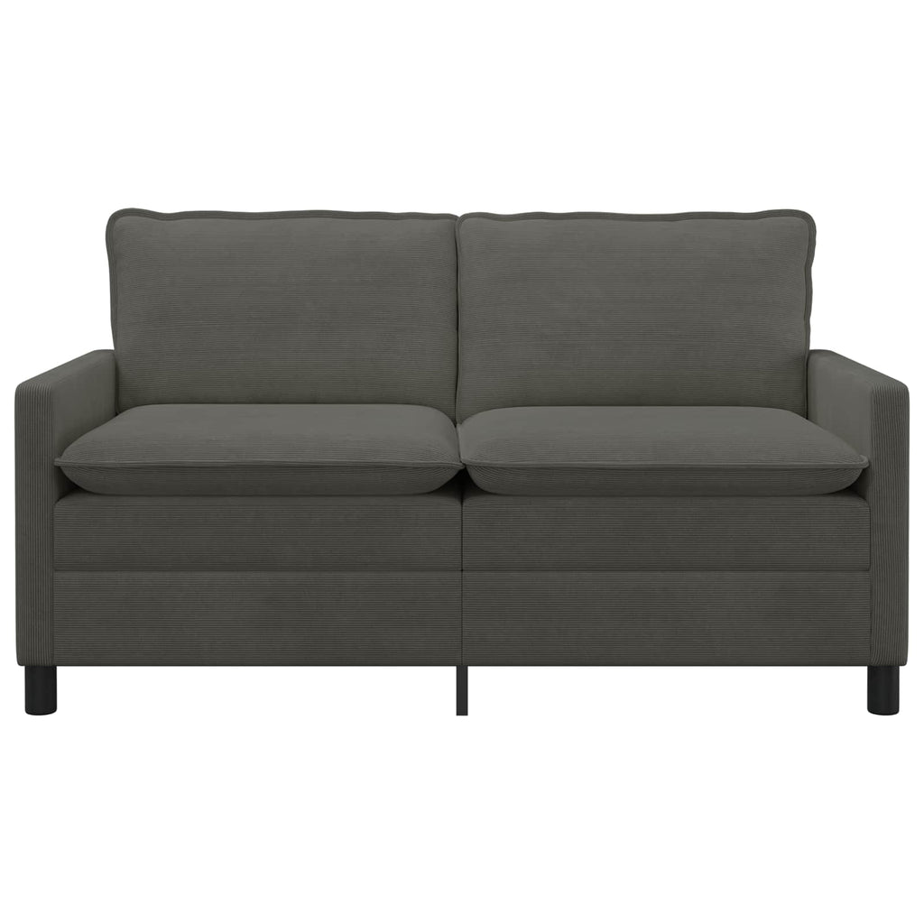 vidaXL Sofa ciemnoszary 156 x 81 x 87,5 cm tkanina