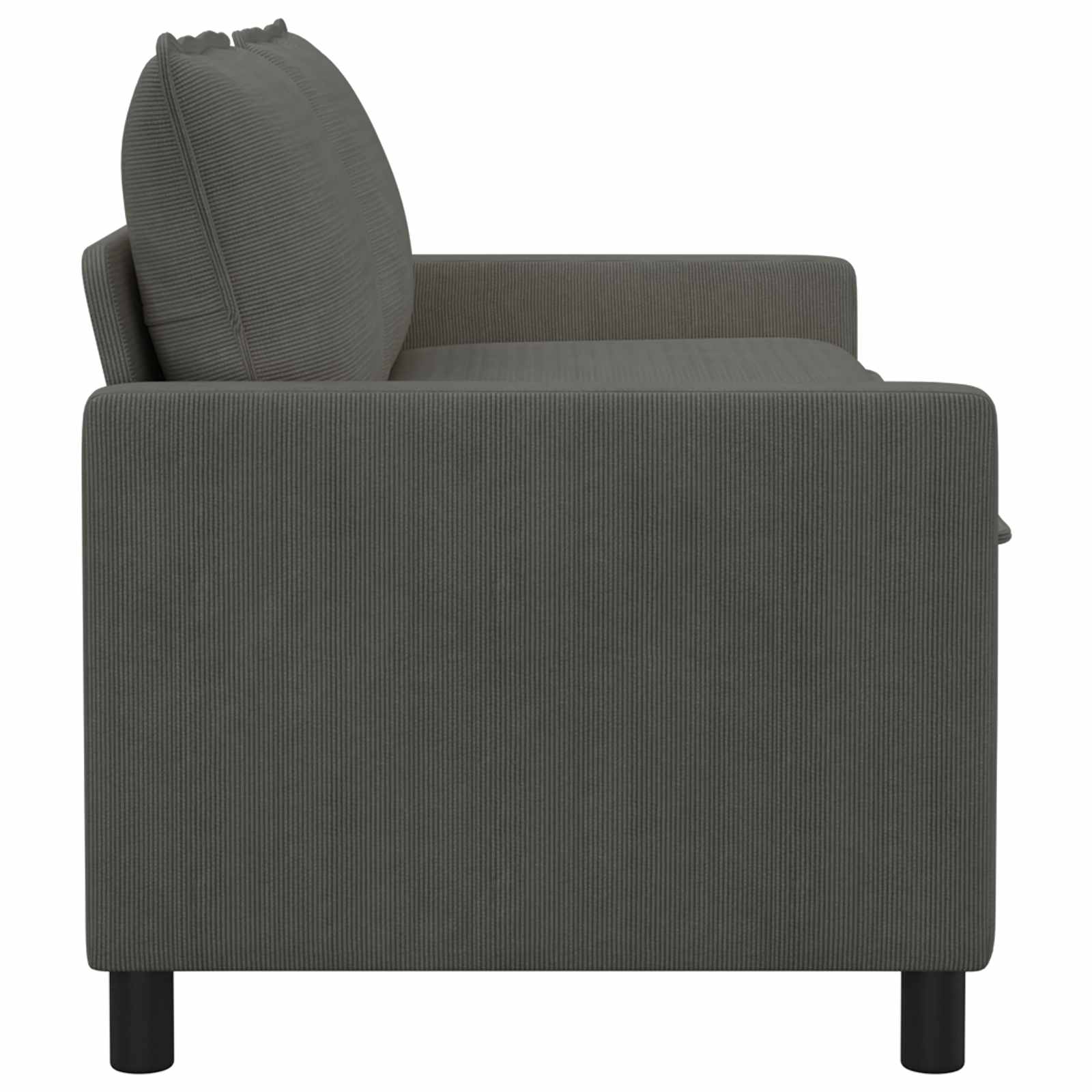 vidaXL Sofa ciemnoszary 156 x 81 x 87,5 cm tkanina