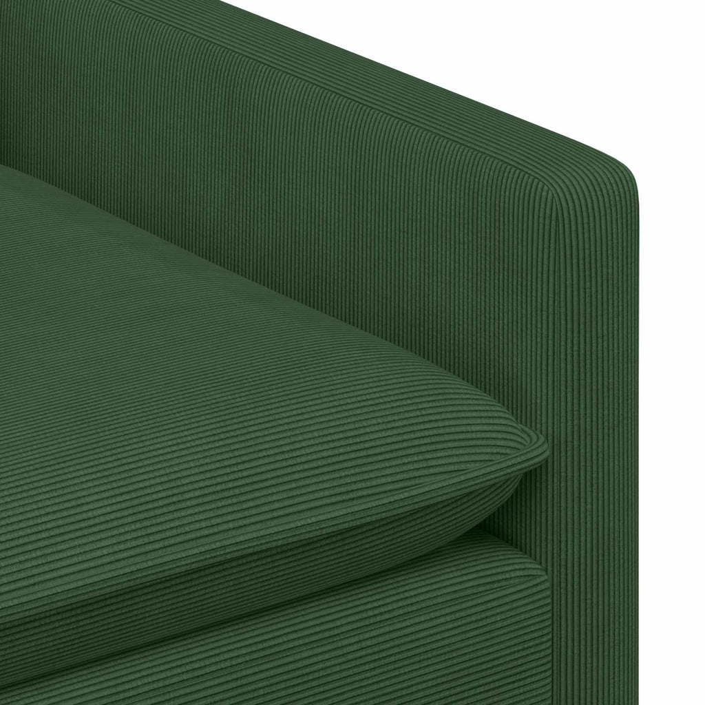 vidaXL Sofa Zielony dżungli 156 x 81 x 87,5 cm tkanina