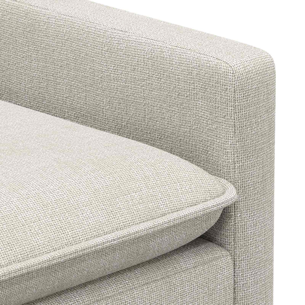 vidaXL Sofa kremowy 156 x 81 x 87,5 cm Poliester