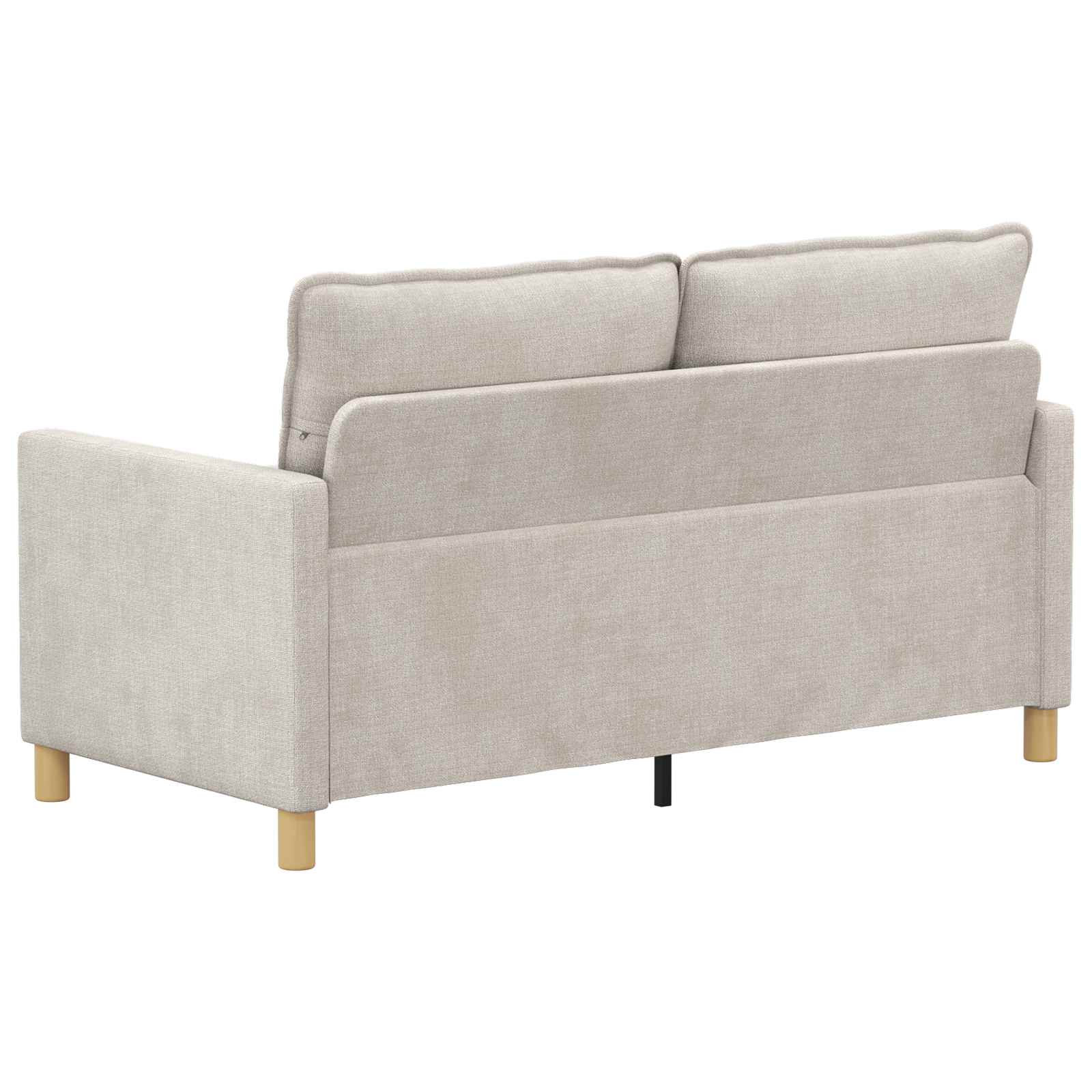 vidaXL Sofa kremowy 156 x 81 x 87,5 cm Poliester