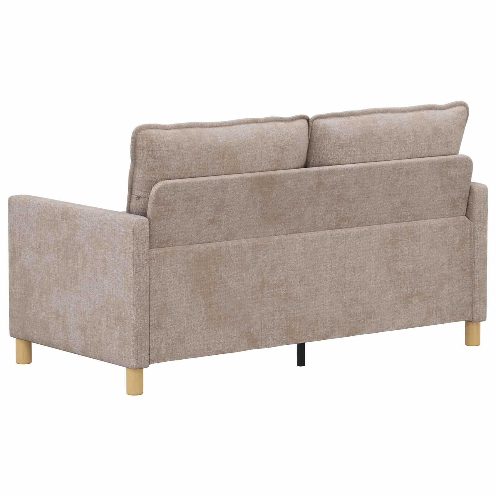 vidaXL Sofa Beżowy 156 x 81 x 87,5 cm Poliester