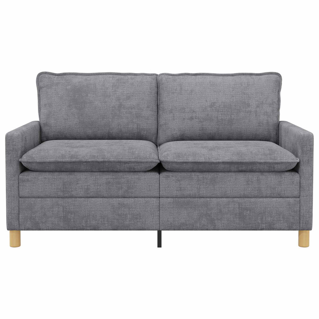 vidaXL Sofa jasnoszary 156 x 81 x 87,5 cm Poliester