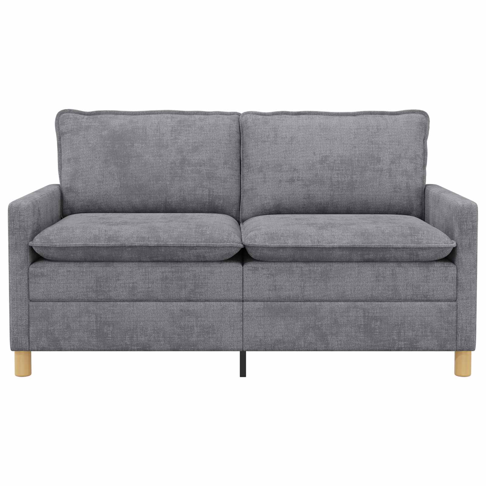 vidaXL Sofa jasnoszary 156 x 81 x 87,5 cm Poliester