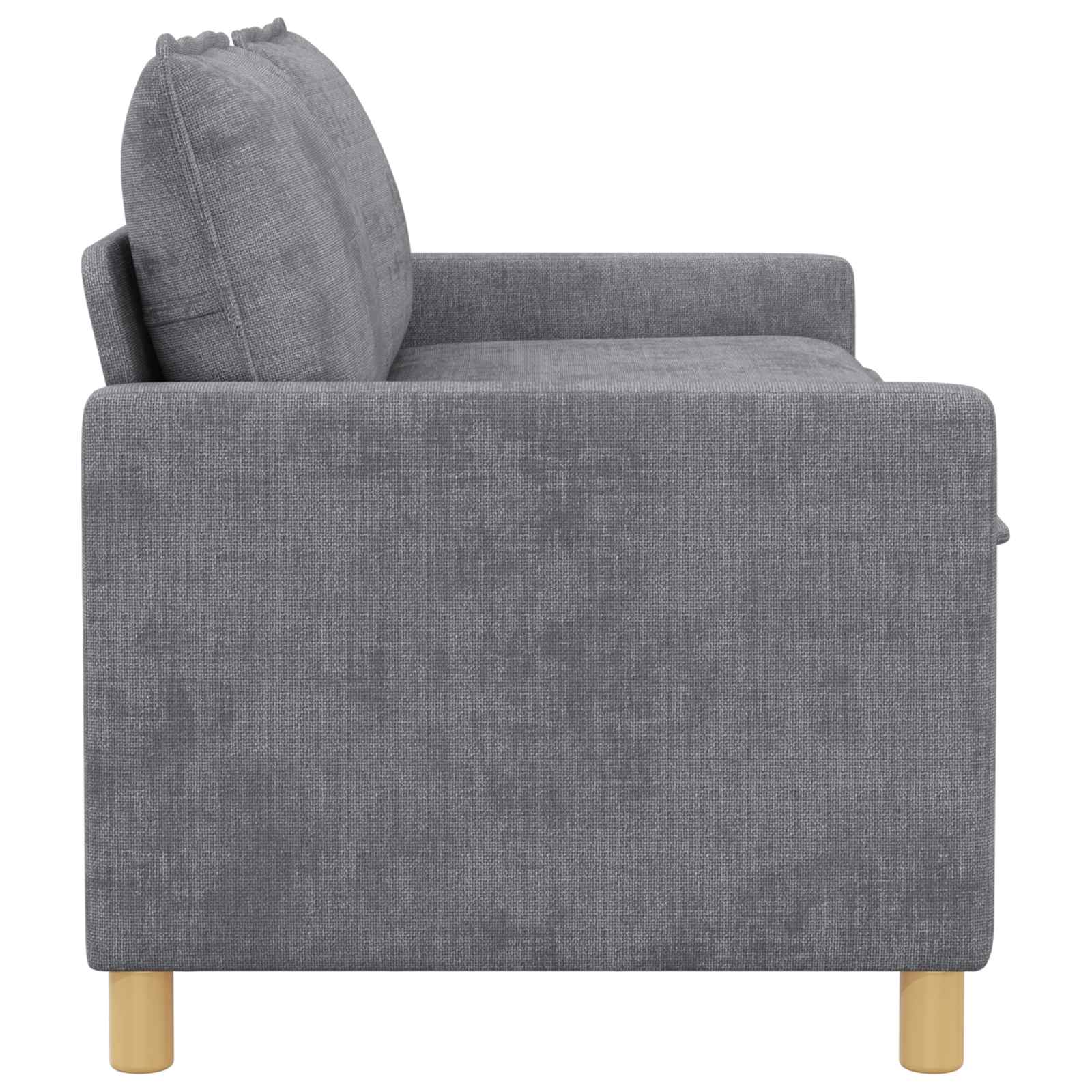 vidaXL Sofa jasnoszary 156 x 81 x 87,5 cm Poliester