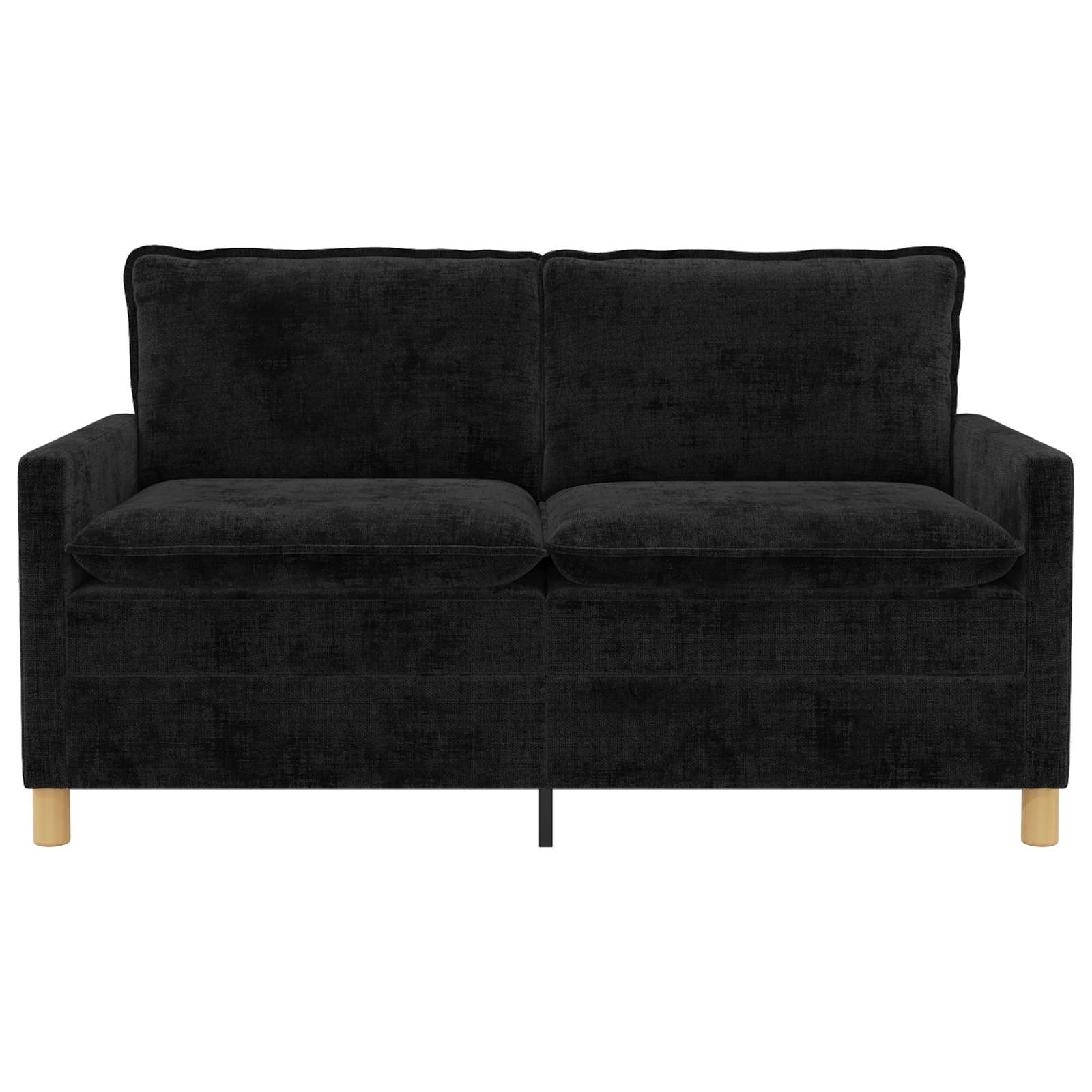 vidaXL Sofa Czarny 156 x 81 x 87,5 cm Poliester
