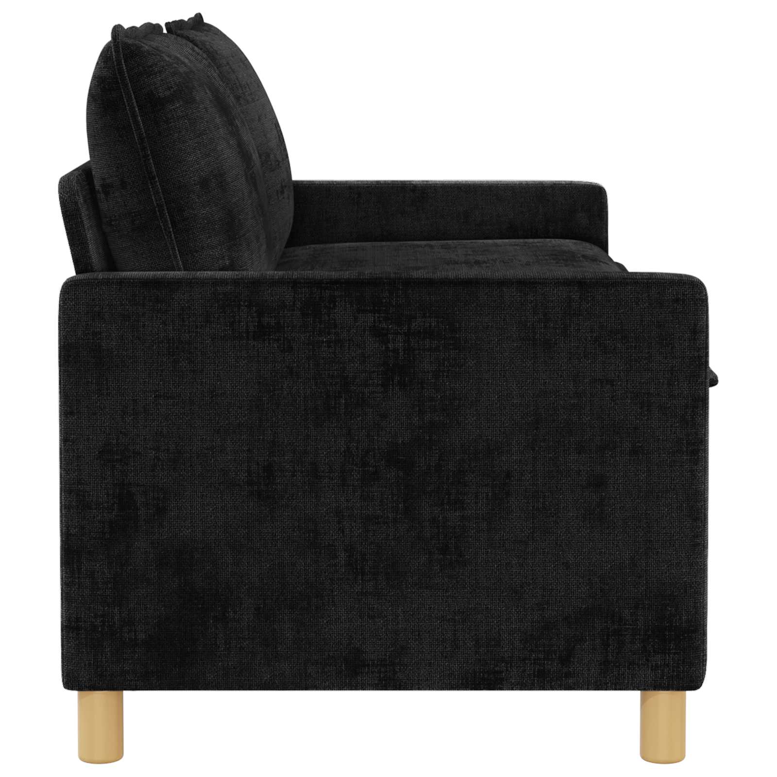vidaXL Sofa Czarny 156 x 81 x 87,5 cm Poliester