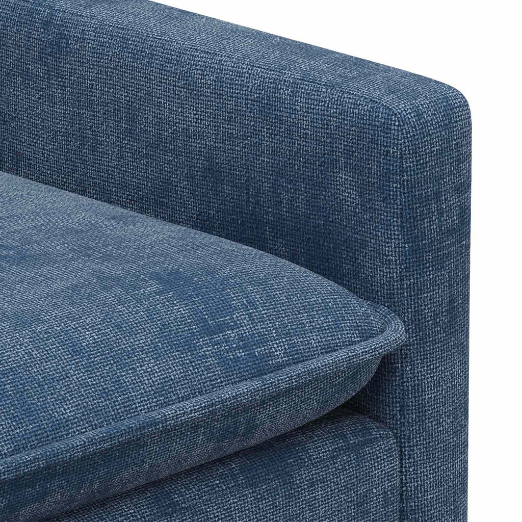 vidaXL Sofa niebieski 156 x 81 x 87,5 cm Poliester