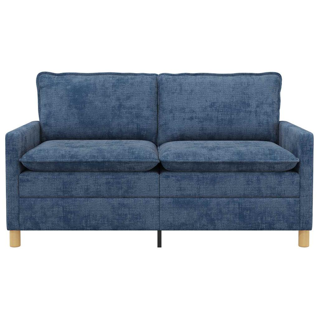 vidaXL Sofa niebieski 156 x 81 x 87,5 cm Poliester