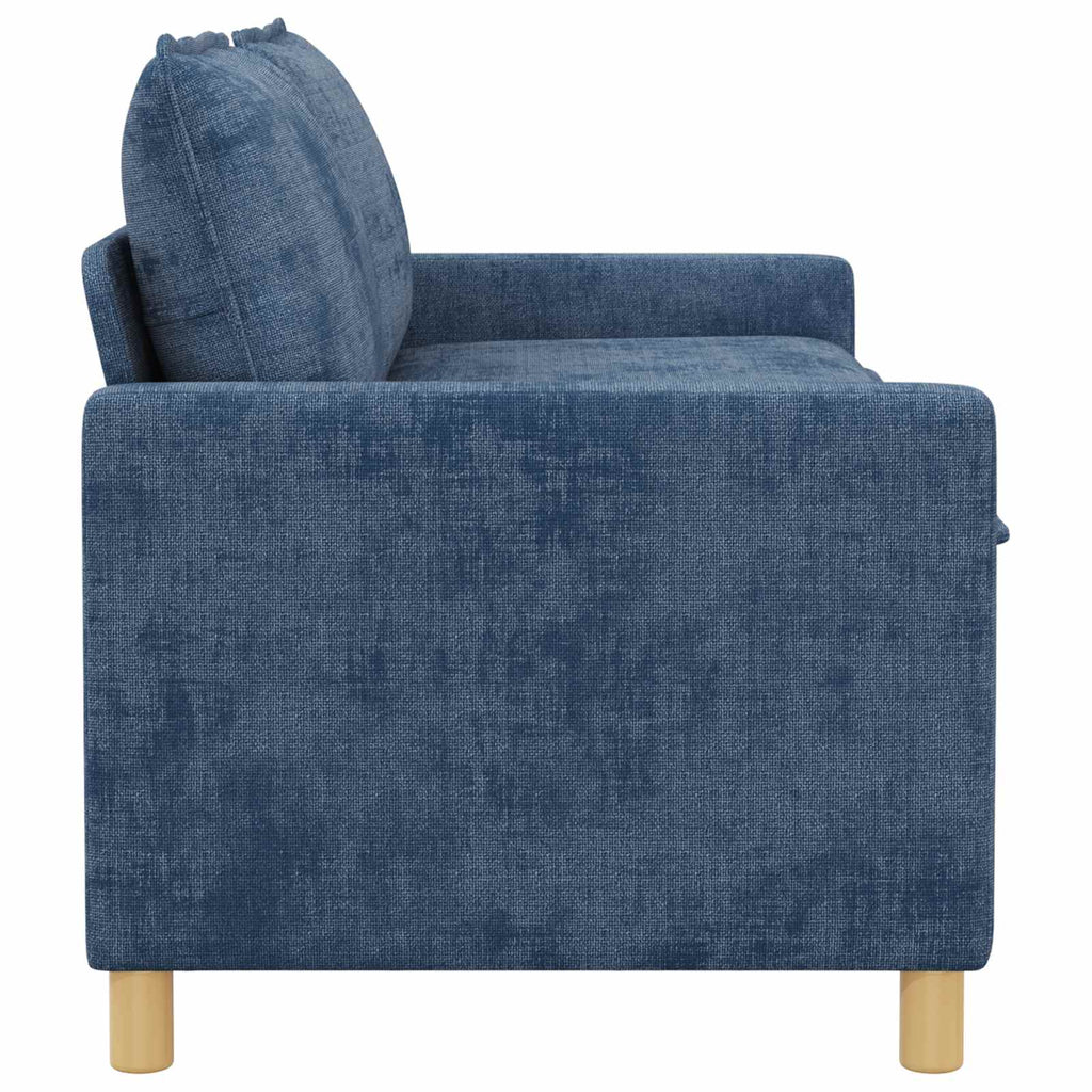 vidaXL Sofa niebieski 156 x 81 x 87,5 cm Poliester