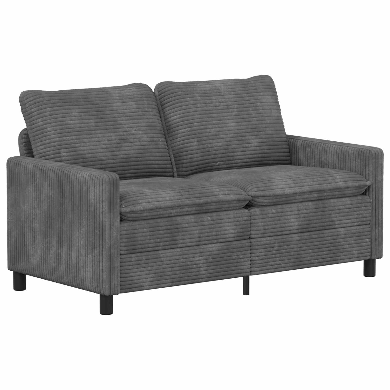 vidaXL Sofa jasnoszary 156 x 81 x 87,5 cm Poliester