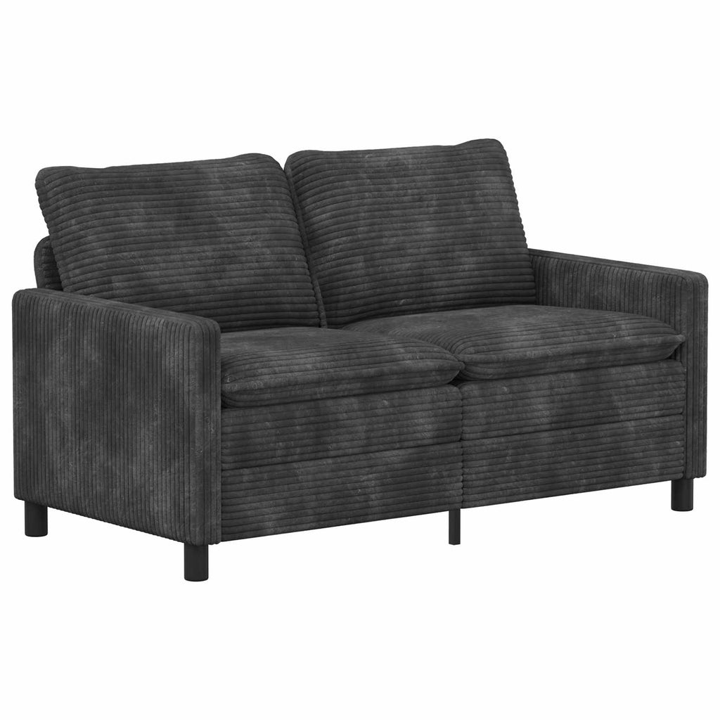 vidaXL Sofa ciemnoszary 156 x 81 x 87,5 cm Poliester