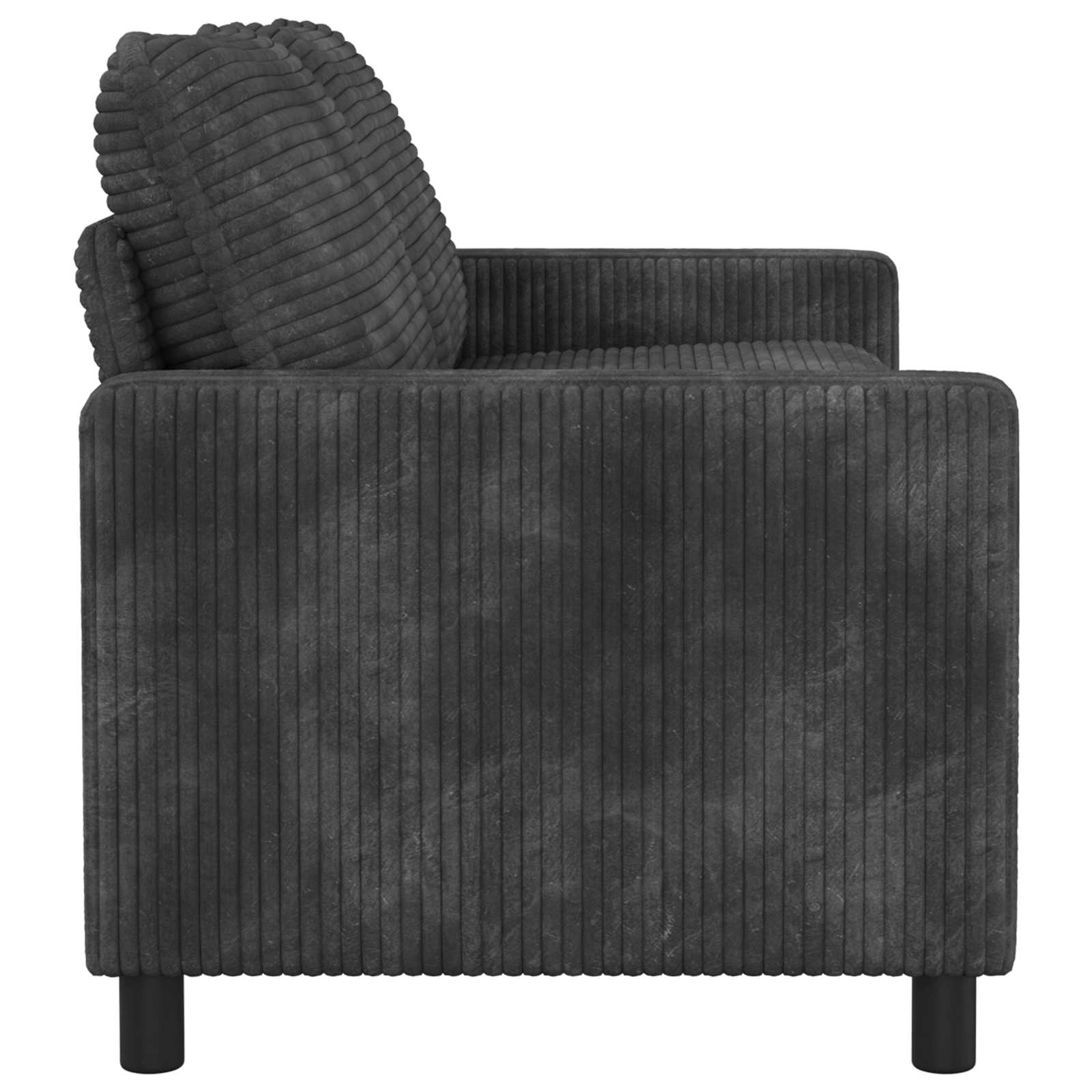 vidaXL Sofa ciemnoszary 156 x 81 x 87,5 cm Poliester
