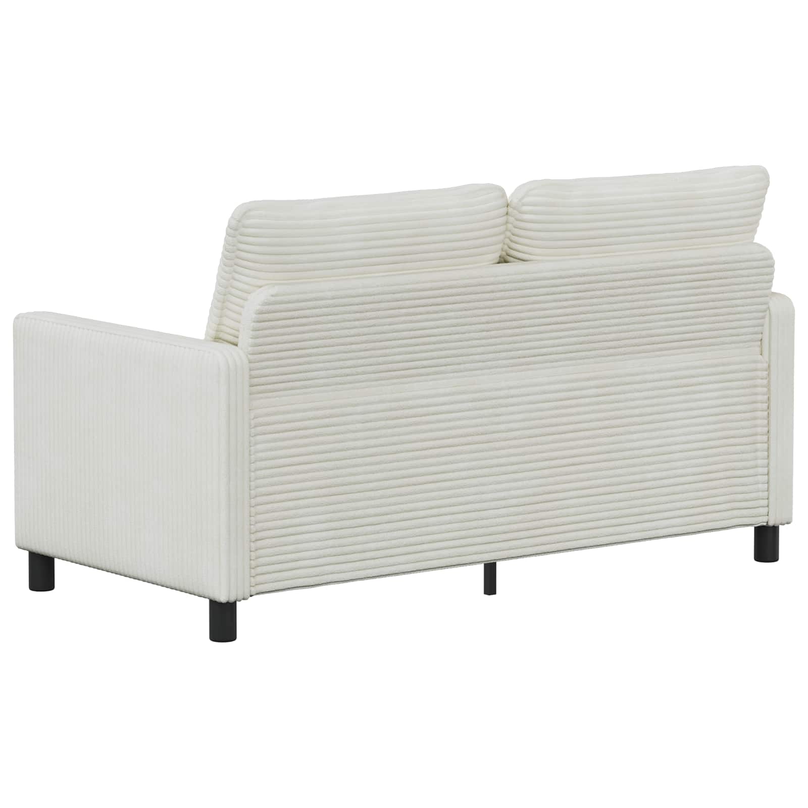 vidaXL Sofa kremowy 156 x 81 x 87,5 cm Poliester