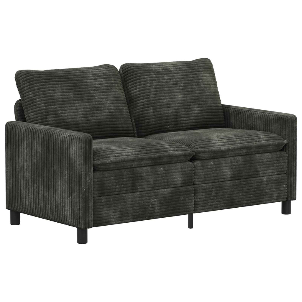 vidaXL Sofa antracytowy 156 x 81 x 87,5 cm Poliester