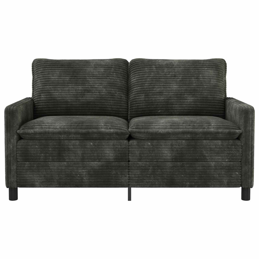 vidaXL Sofa antracytowy 156 x 81 x 87,5 cm Poliester