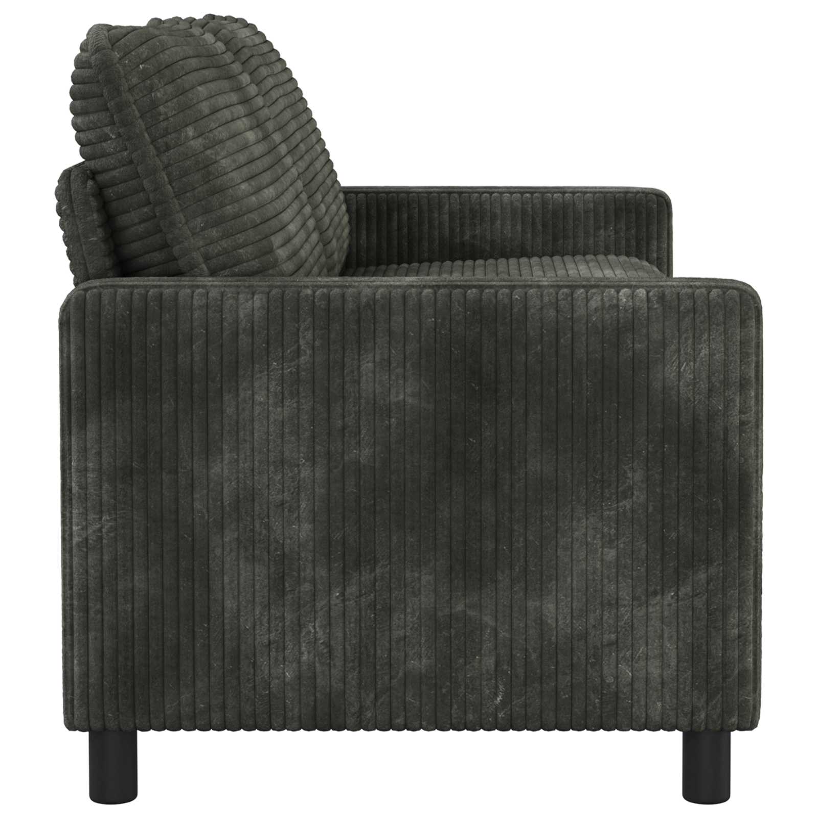 vidaXL Sofa antracytowy 156 x 81 x 87,5 cm Poliester