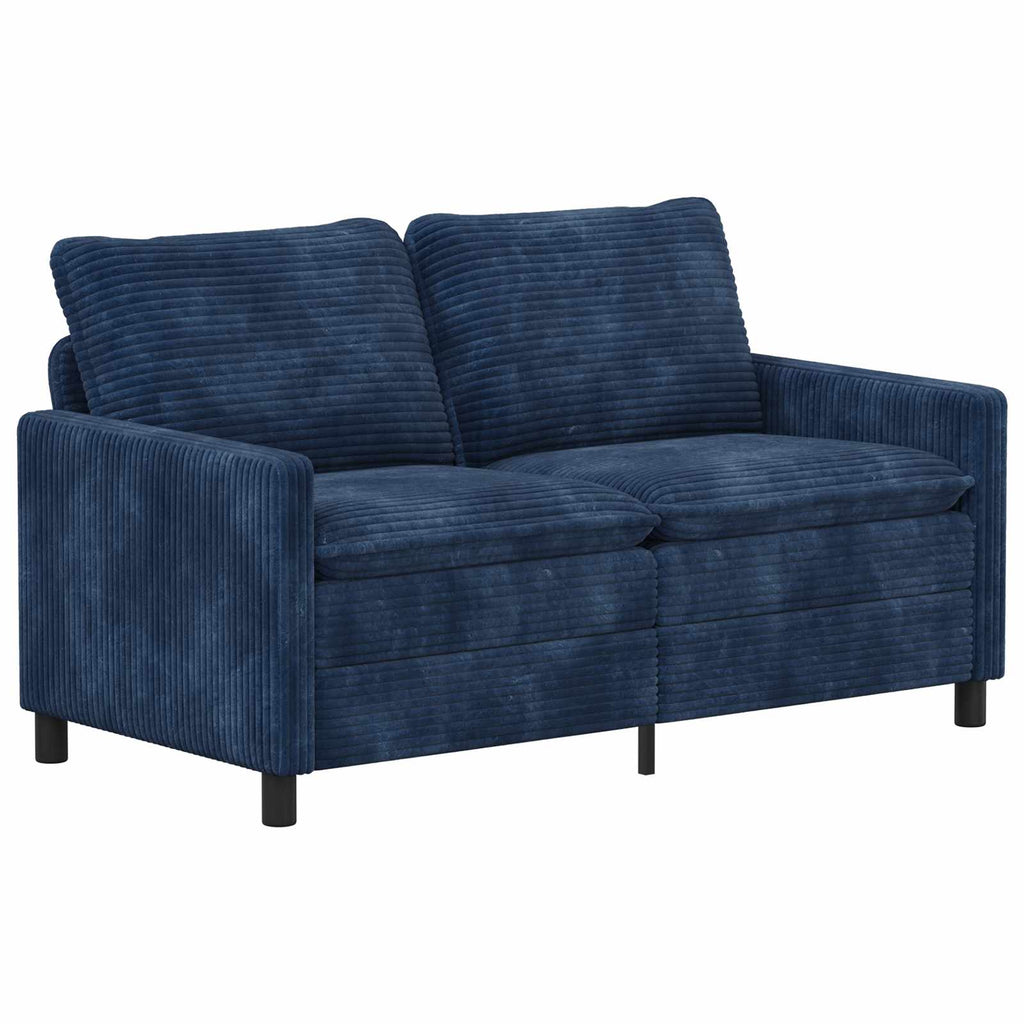 vidaXL Sofa Granatowy 156 x 81 x 87,5 cm Poliester