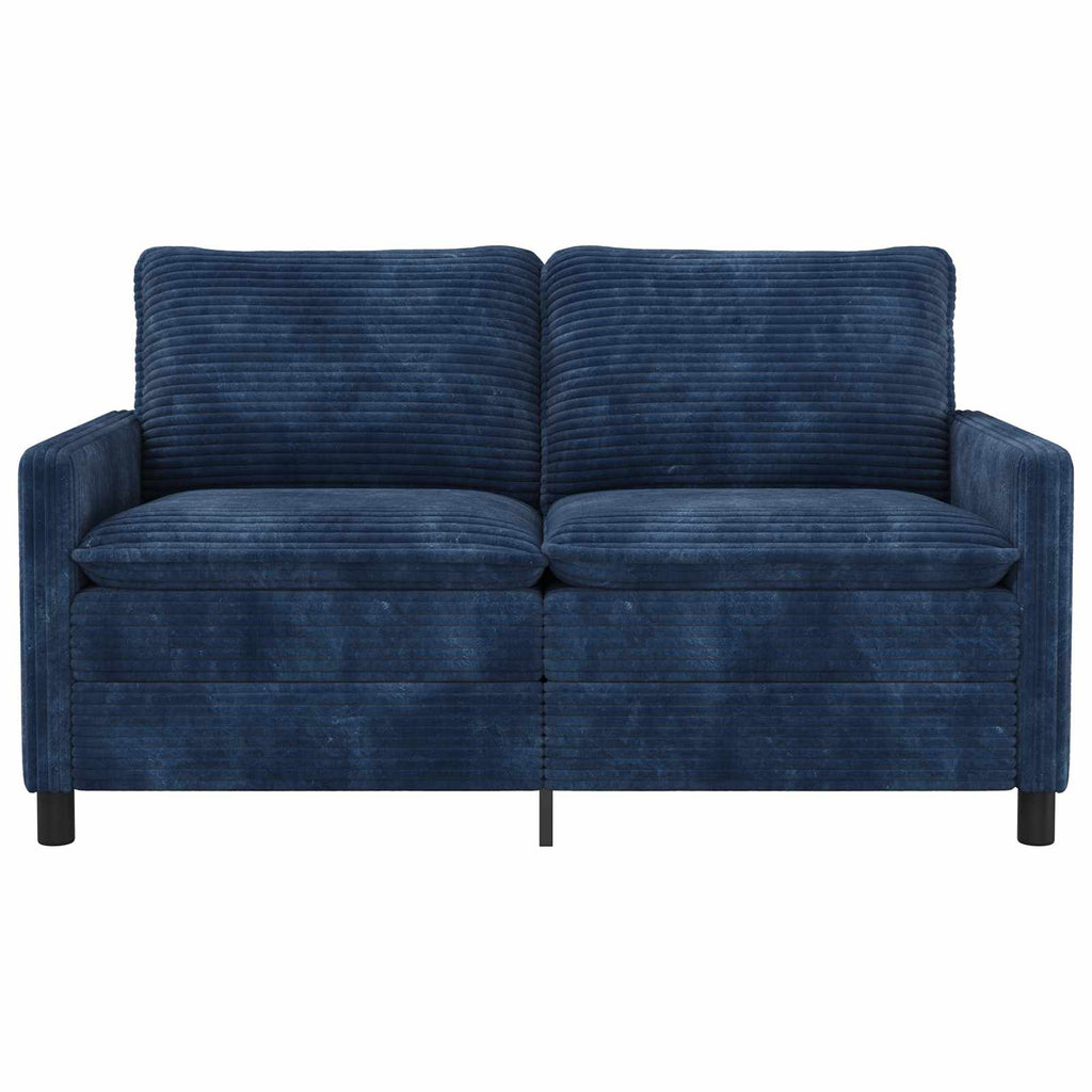 vidaXL Sofa Granatowy 156 x 81 x 87,5 cm Poliester