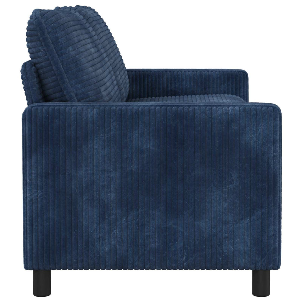 vidaXL Sofa Granatowy 156 x 81 x 87,5 cm Poliester