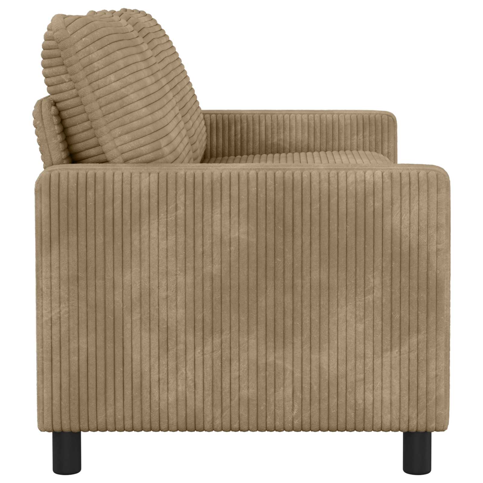 vidaXL Sofa Ciemnoszary 156 x 81 x 87,5 cm Poliester