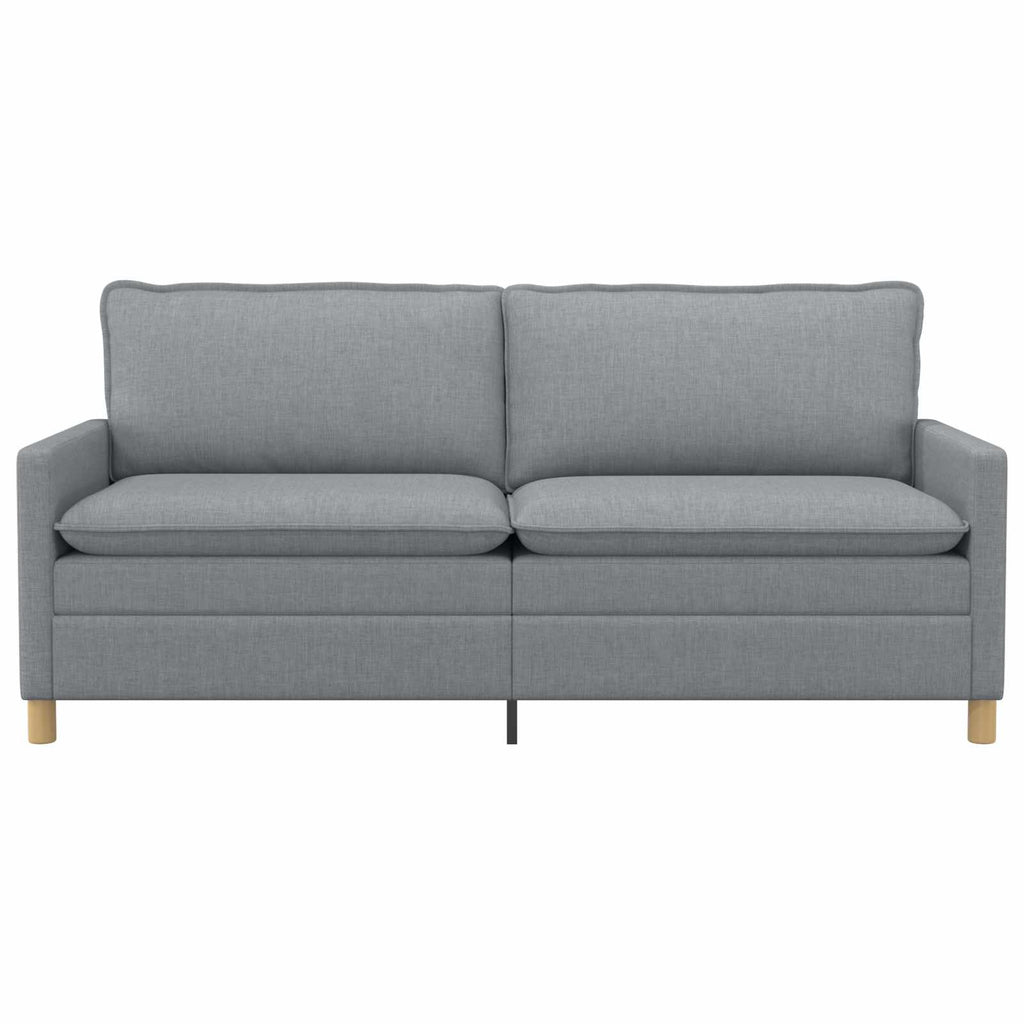 vidaXL Sofa jasnoszary 196 x 81 x 87,5 cm tkanina