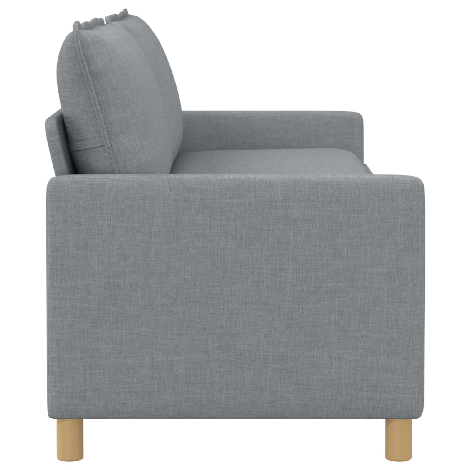 vidaXL Sofa jasnoszary 196 x 81 x 87,5 cm tkanina