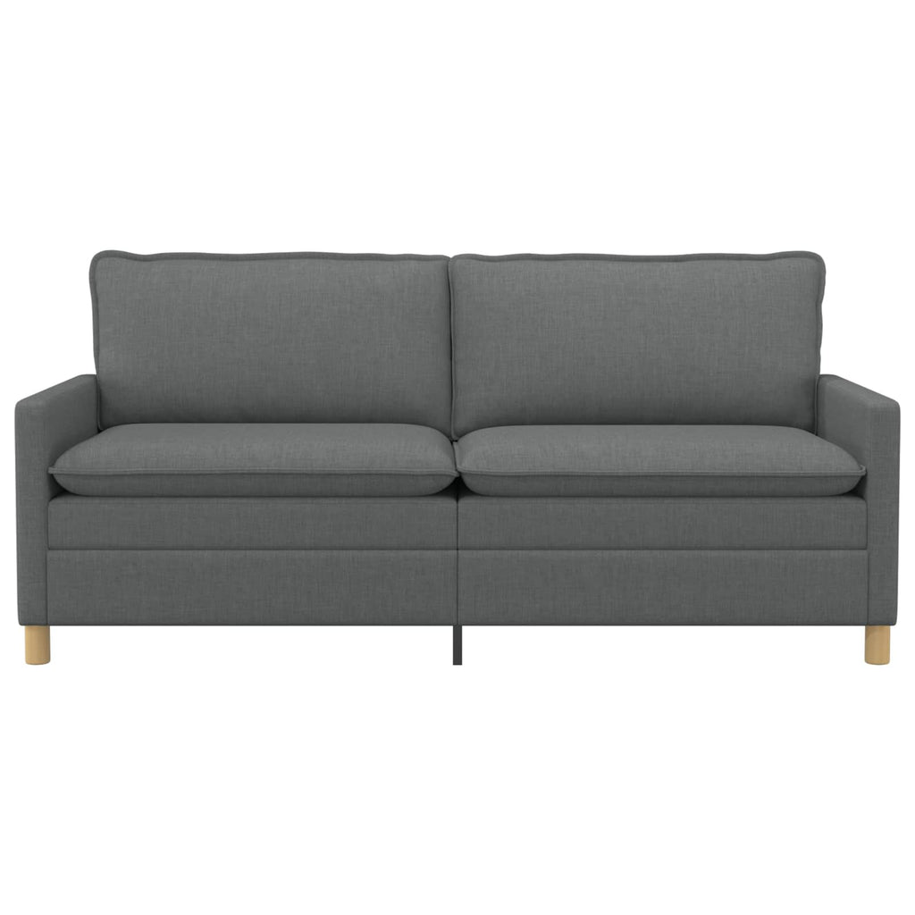 vidaXL Sofa ciemnoszary 196 x 81 x 87,5 cm tkanina