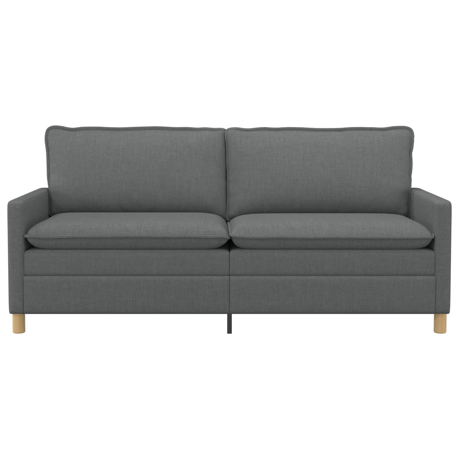 vidaXL Sofa ciemnoszary 196 x 81 x 87,5 cm tkanina